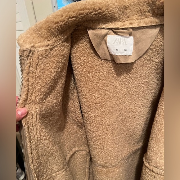 Girls Faux suede jacket - Picture 2 of 7